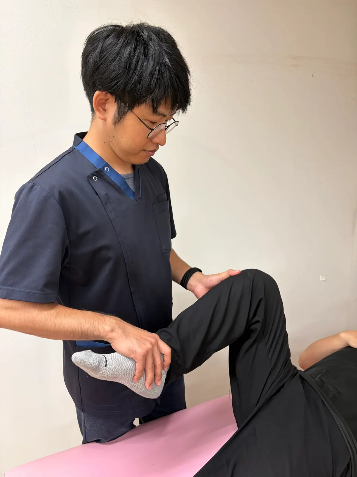 当院での施術内容の説明画像
